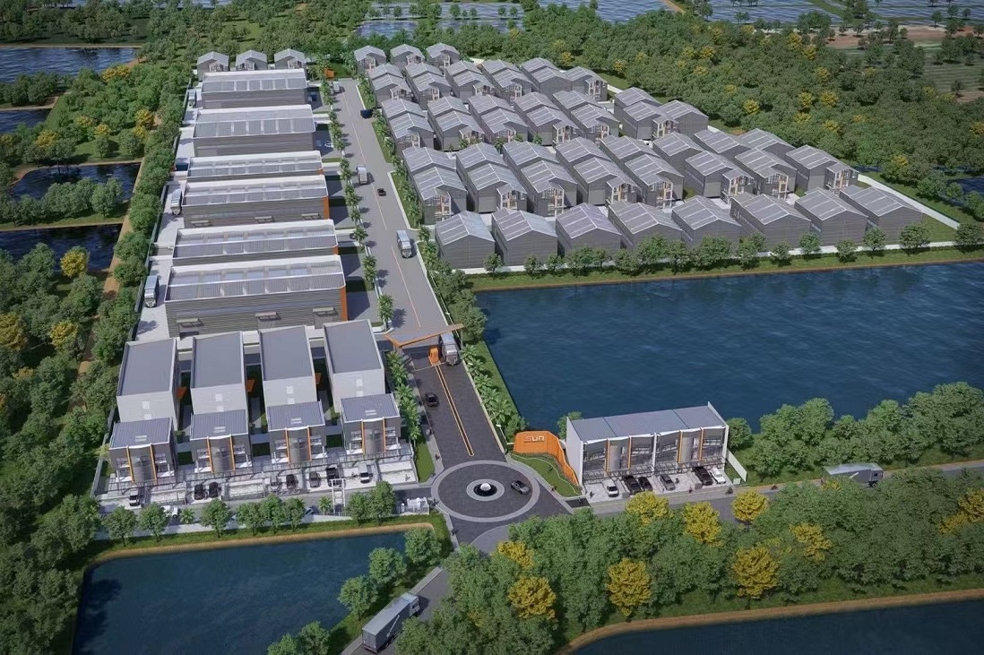 泰国阳光电商产业园效果图1